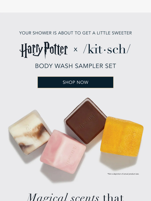 Introducing a Treat for Your Skin with Harry Potter™ x Kitsch ✨