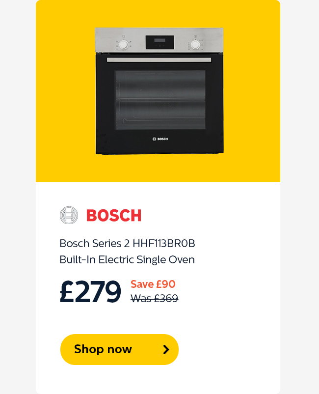 Bosch Series 2 HHF113BR0B Built-In Electric Single Oven