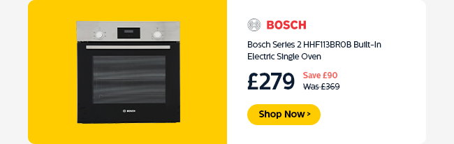 Bosch Series 2 HHF113BR0B Built-In Electric Single Oven