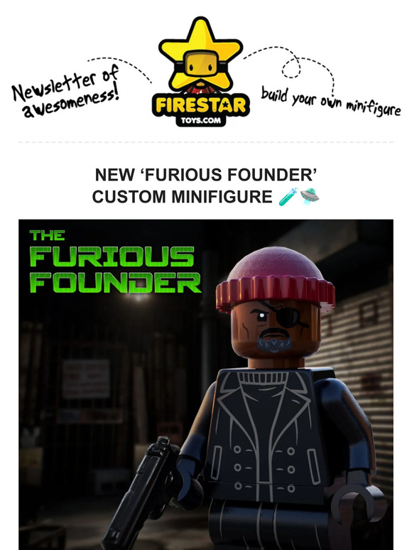 👽 Introducing The Furious Founder  - Available Now at Firestar Toys 🧪
