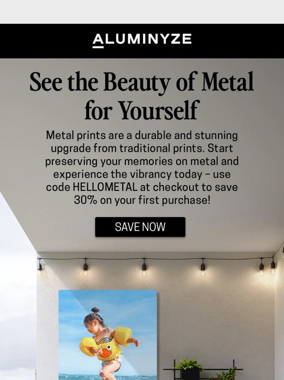 Give metal a try!