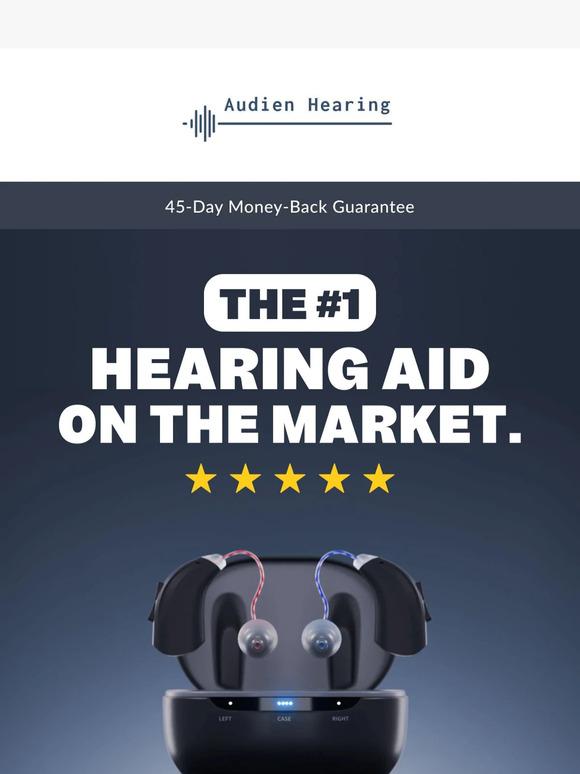 Audien Hearing The 1 hearing aid on the market. Milled
