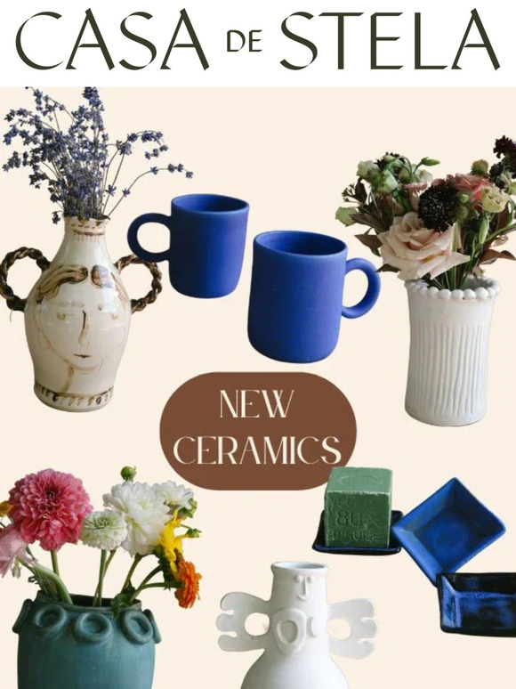 Restock Alert:  Ceramics