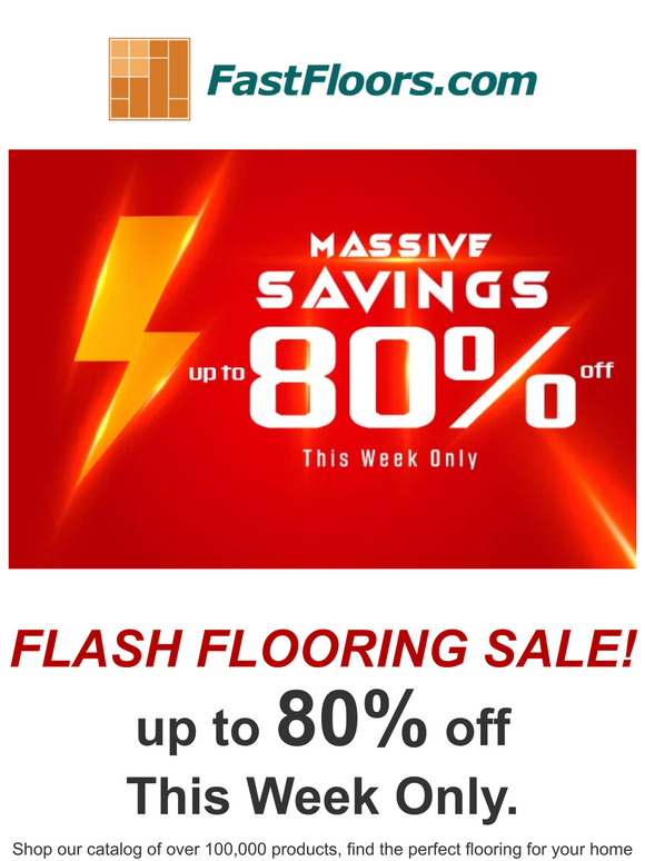 FastFloors Flash Flooring Sale: