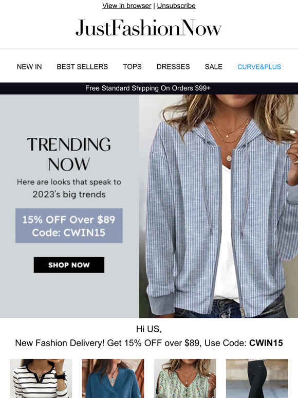 JustFashionNow ️Transition into New Season in Our Allnew & Covetable