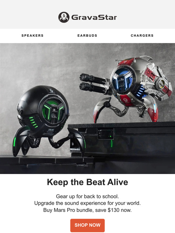 Up to 35% Off! Keep the Beat Alive for Back to School!