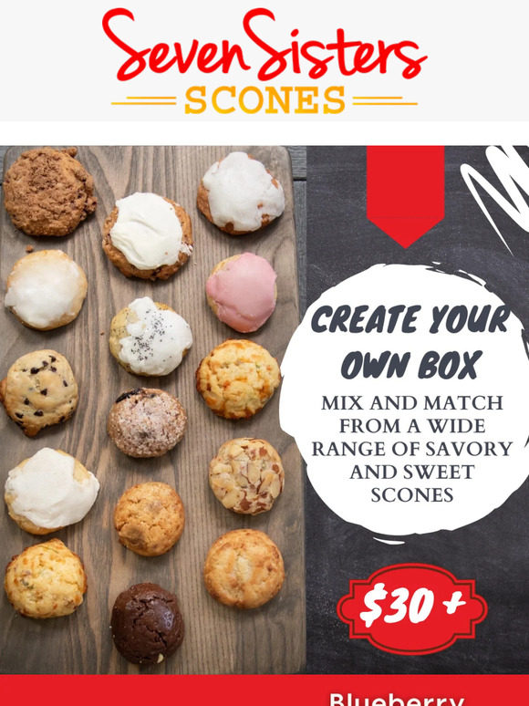 Sampler Sconie (Mini-Scone) Subscription Box - 24 – Seven Sisters