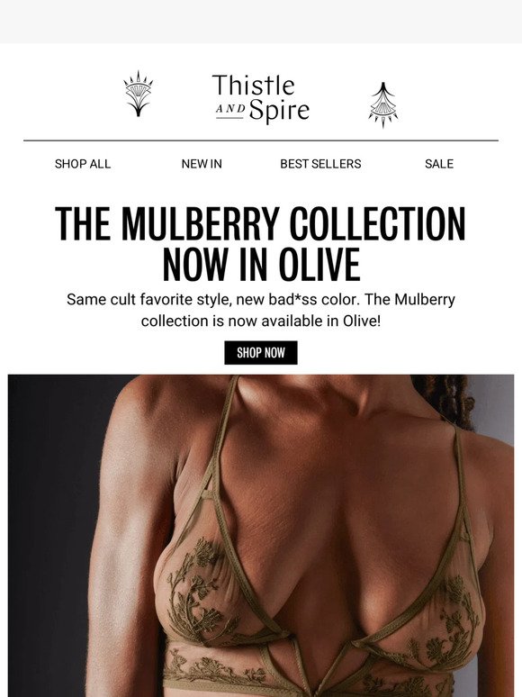 NEW COLOR: Mulberry Now in Olive!