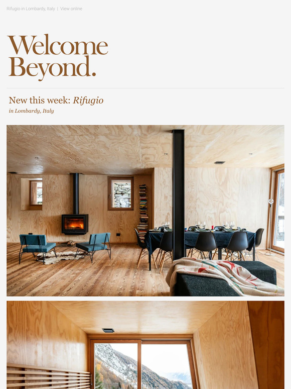 New this week: Rifugio