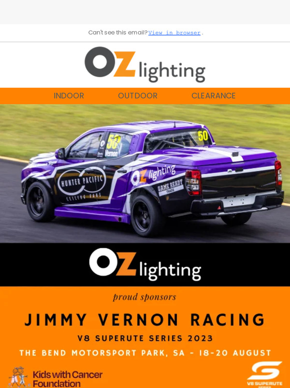 Ozlighting x Jimmy Vernon | 2023 V8 SuperUte Series