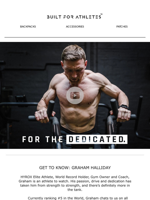 Built for Athletes: Get To Know: Graham Halliday | Milled