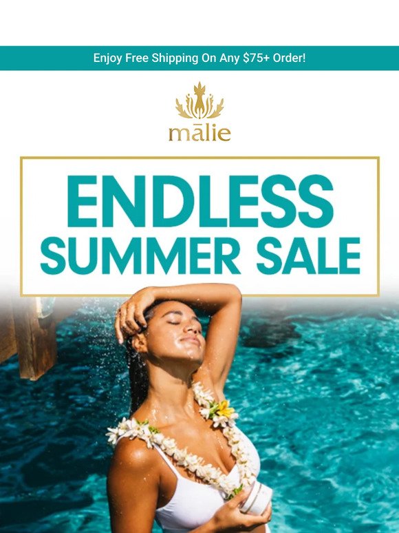 Endless Summer Sale! ☀️