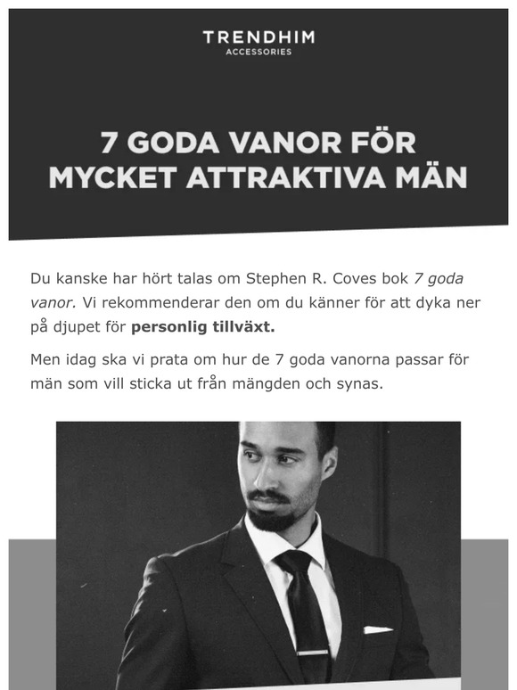 7 goda vanor för mycket attraktiva människor