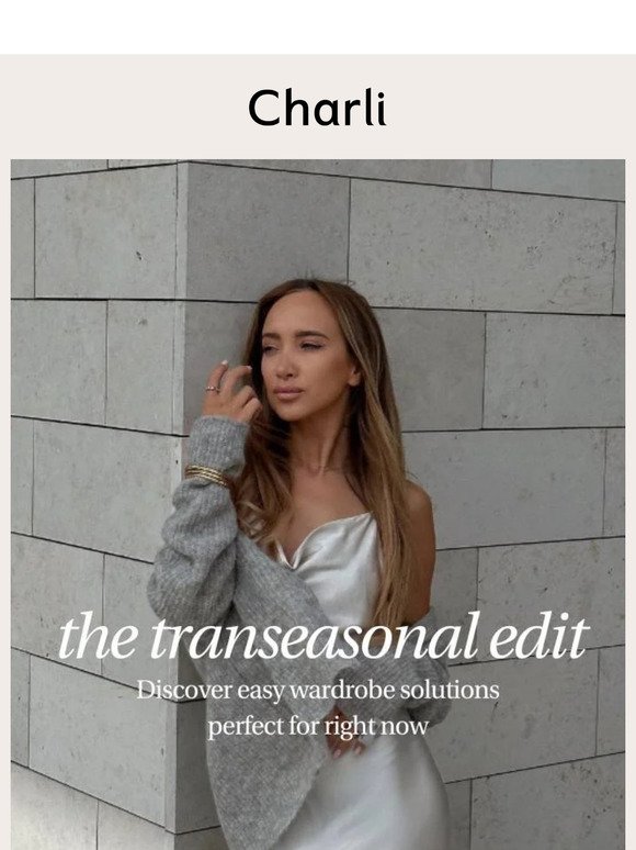 Transeasonal Edit | Discover versatile wardrobe staples perfect for right now