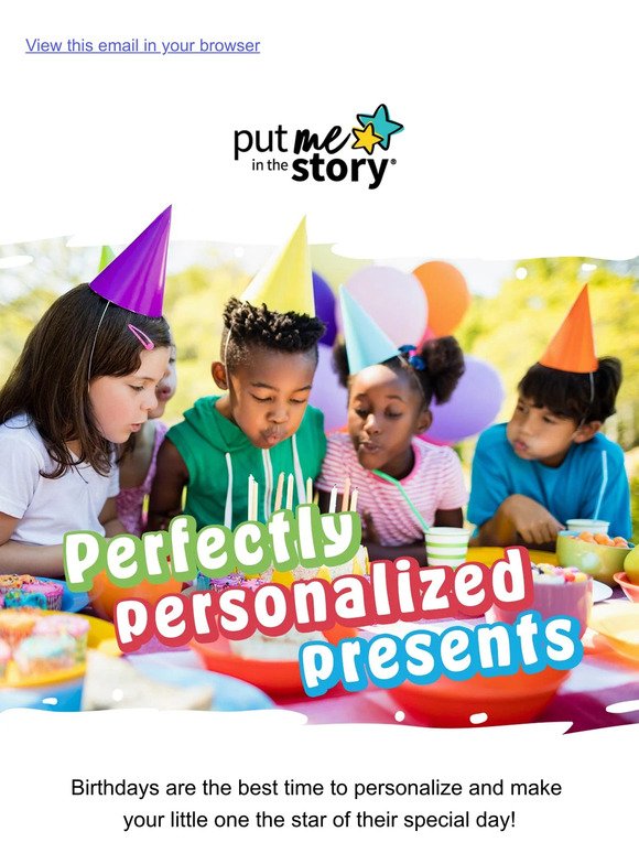 🎁 Every birthday bash needs a perfect personalized present!