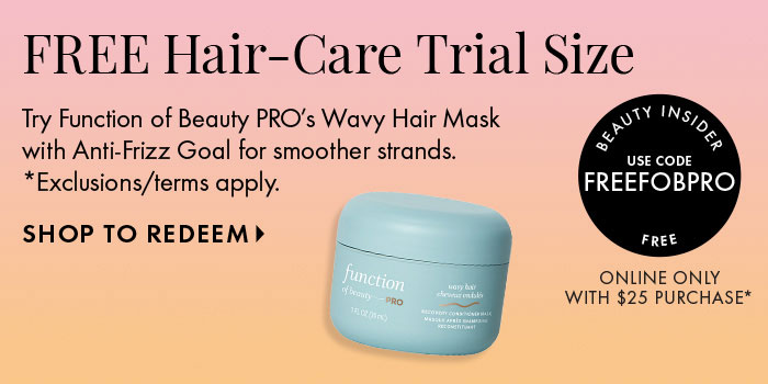 Hair Care Trial Size offer
