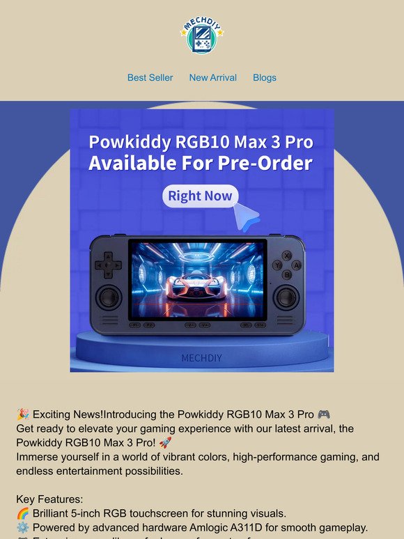For POWKIDDY RGB10 MAX/MAX3 Pro Handheld Game Players Protect Bag
