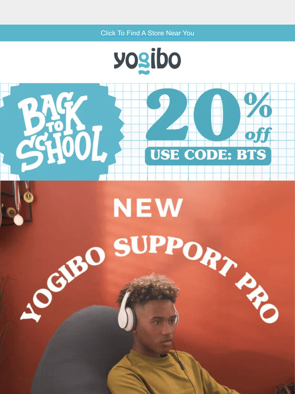 Yogibo: Yogibo Black Friday is LIVE! 25% Off Everything! | Milled