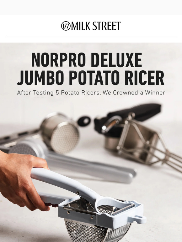 Milk Street Kitchen The Best Potato Ricer We’ve Ever Tested is Back in Stock! Milled