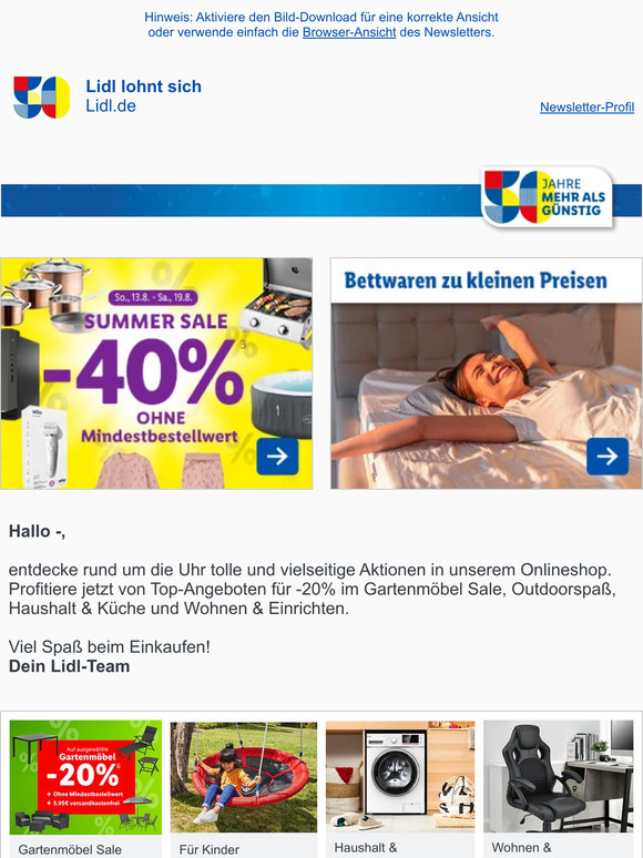 lidl Hier kommen deine Milled