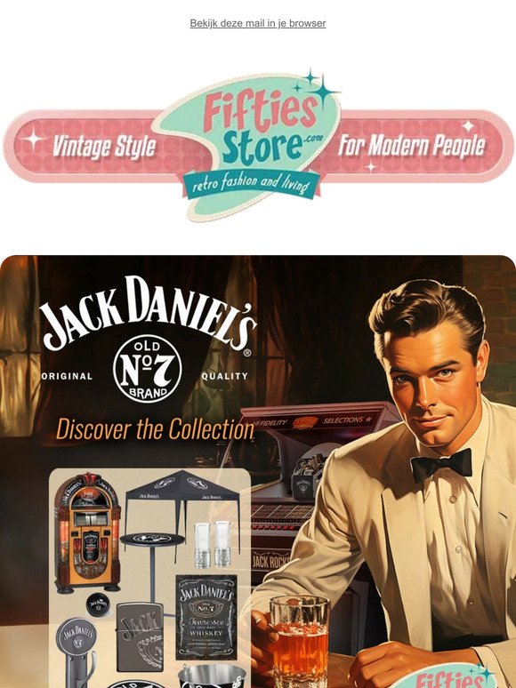 🥰 Nieuwe retro items en Jack Daniels!