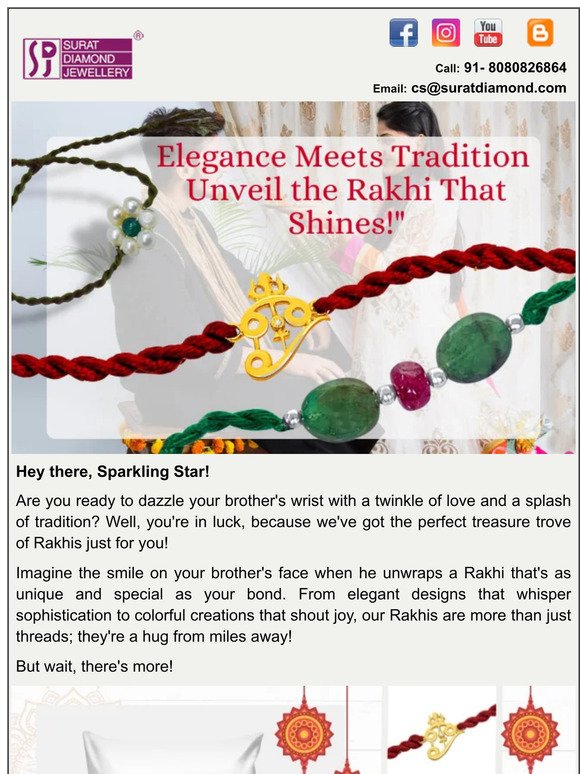 A Rakhi That Tells a Story – Unravel the Mystery Inside