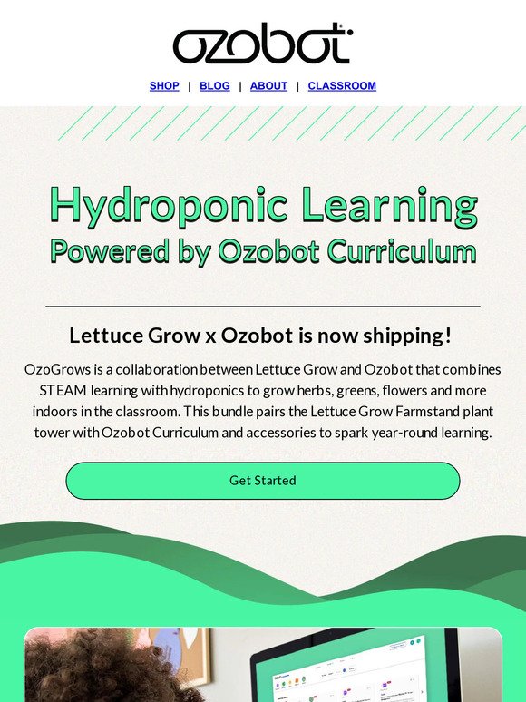 Lettuce Grow x Ozobot Now Shipping & Available! 🌱🤖🌿 