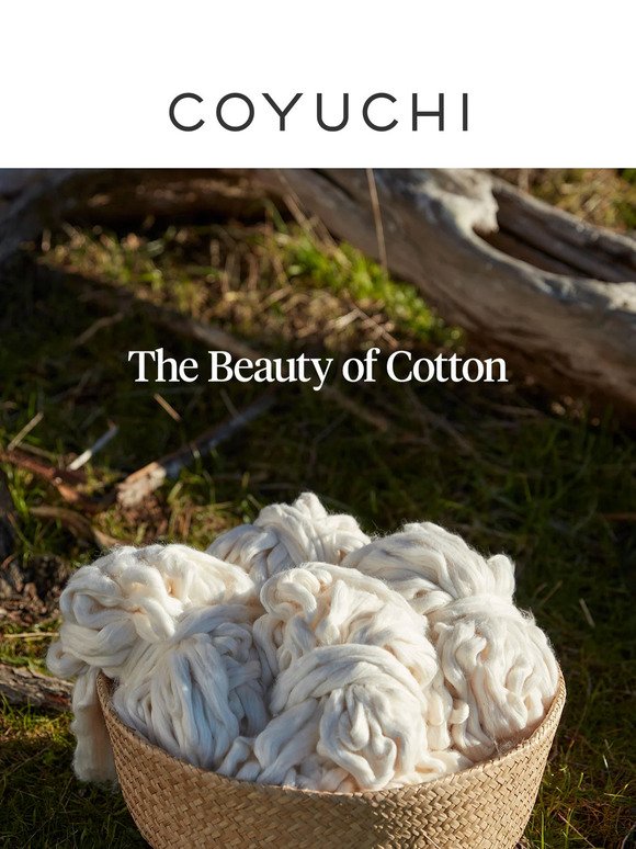 Earth Friendly Fibers: The Beauty of Cotton