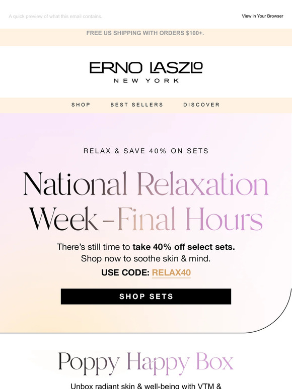 40% Off Sets—FINAL HOURS
