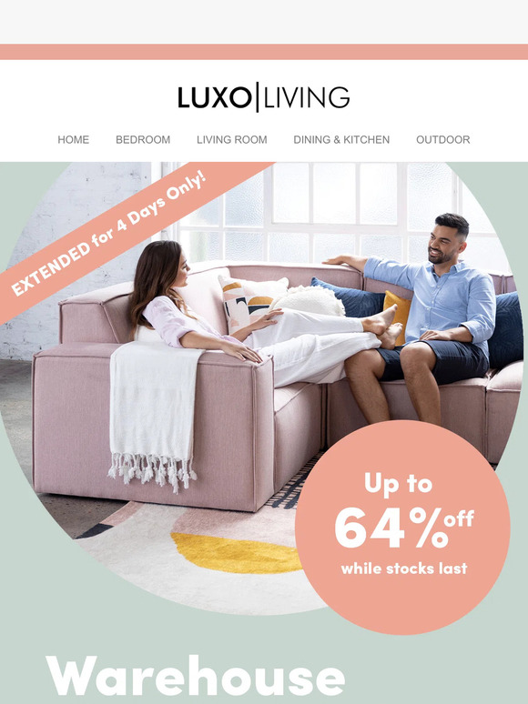 [EXTENDED FOR 4 DAYS] Up To 64% Off In Our Warehouse Clearance!