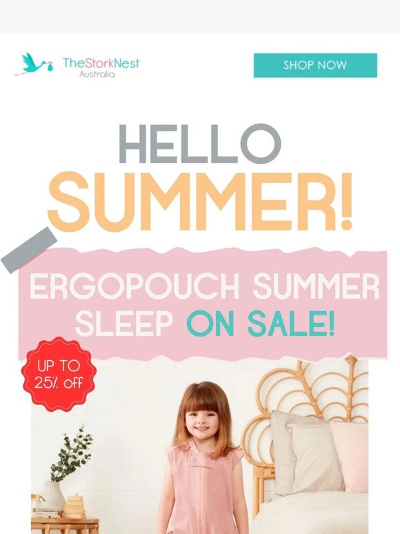 🌞Get these ergoPouch Summer Sale Treats!