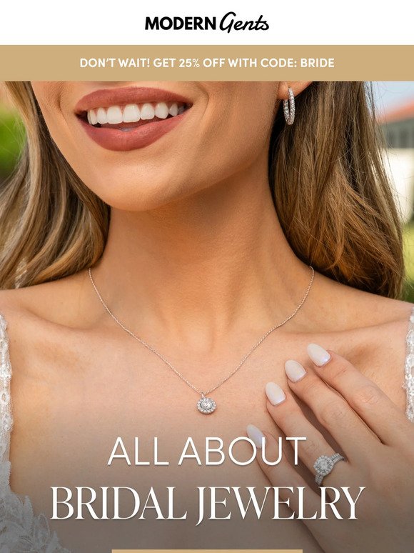 All About Bridal Jewelry! ✨