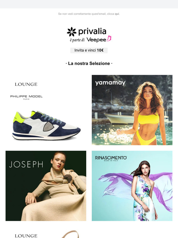 Philippe clearance model privalia