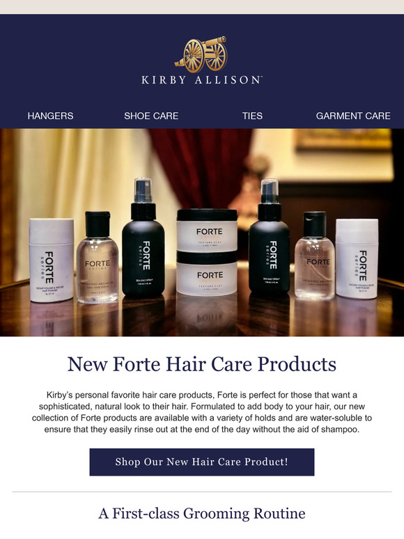 New Forte Hair Care Products!