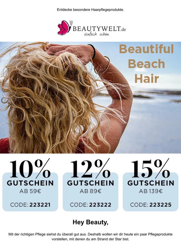 Haarpflege für den perfekten Beach-Look