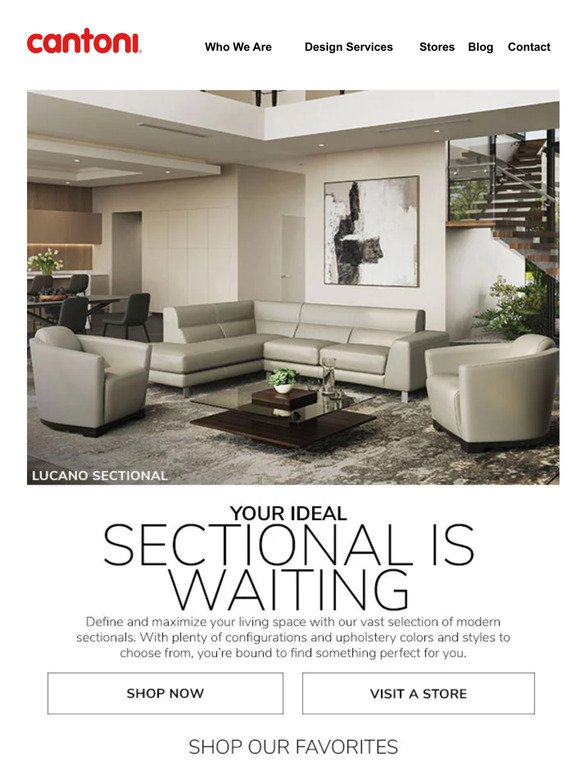 Must-Have Modern Sectionals