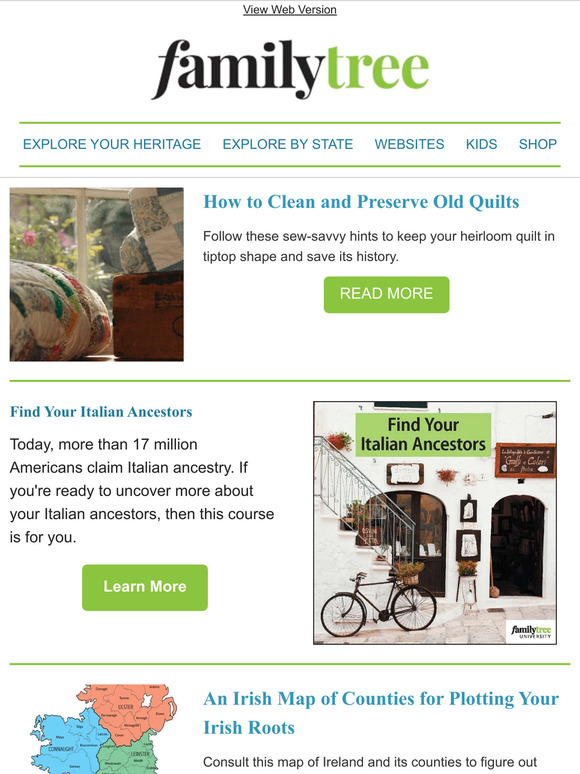 Family Tree Magazine How to Clean and Preserve Old Quilts Milled