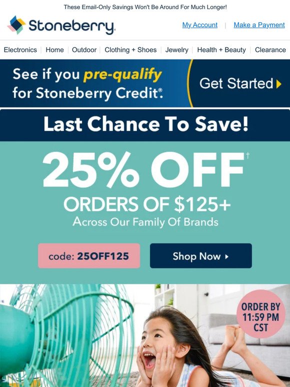 Hurry, 25% Off All Our Brands Ends Soon!