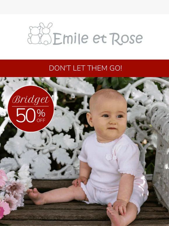 Emile et Rose Your Favourites Are Moving Fast Almost Gone Milled