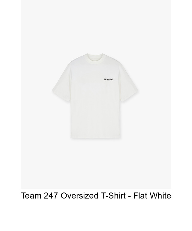 Team 247 Oversized T-Shirt, Black