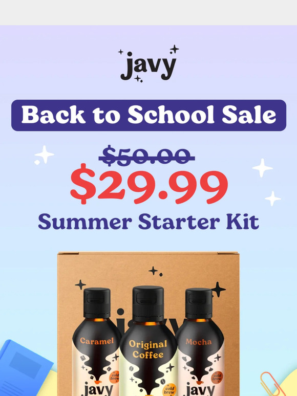 40% off for the school year 🏫