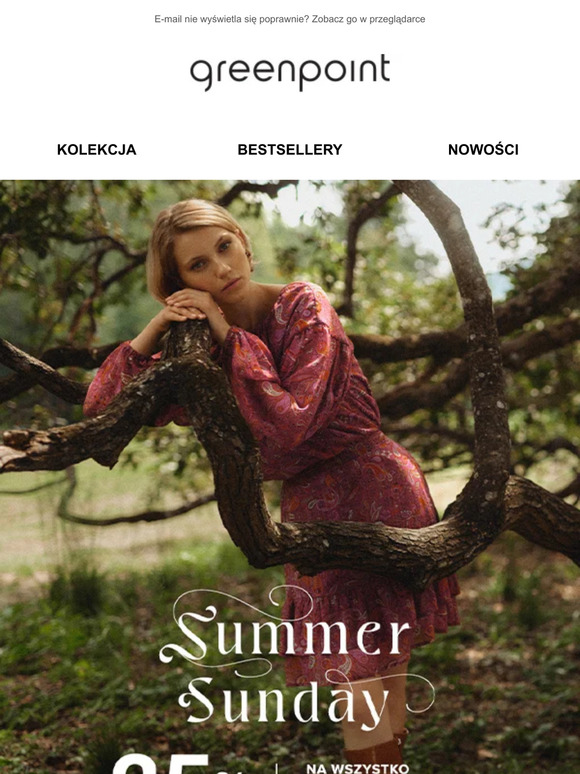 PROMO: Summer Sunday -25% przy min. 139 zł. | Kod: WSZYSTKO25