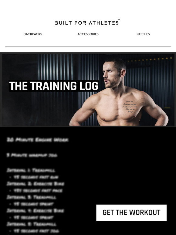 Built for Athletes: Build your engine with our latest Workout Of The ...