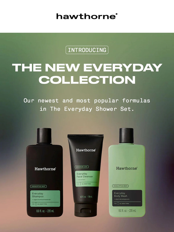 Introducing: The Everyday Shampoo + Shower Set 🚿