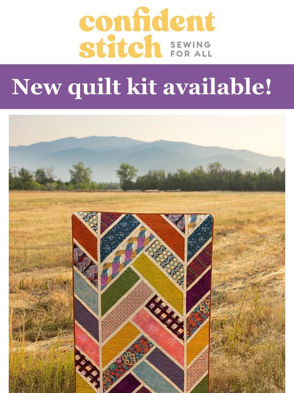 Check out our new quilt kit😍