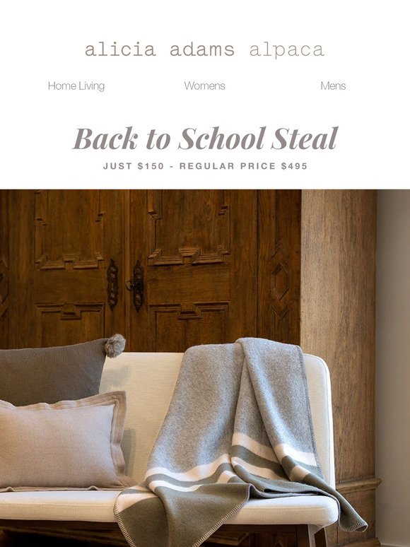🦙 $150 Back to School Field Blanket Steal is Here!