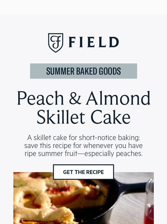 Summer-Certified, Family-Approved: 🍑 Peach Skillet Cake 🍑