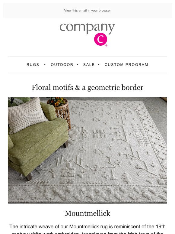 NEW: Floral motifs & a geometric border