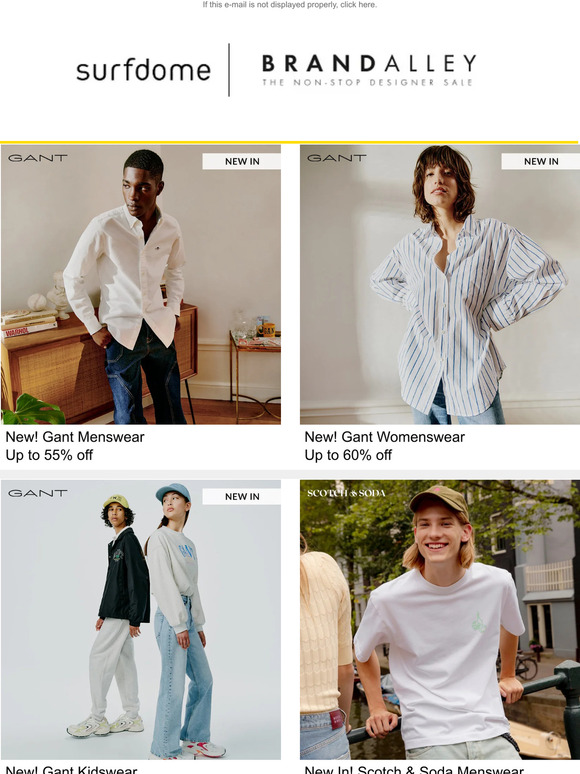 Gant, Maze Garden Clearance, Business & Pleasure, SunnyLife, Scotch & Soda, Reiss & Mulberry