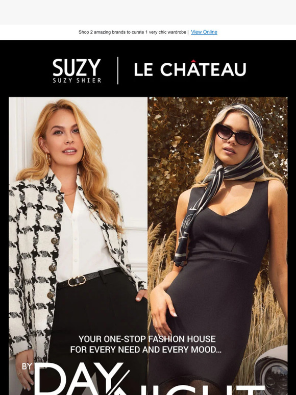 Channel Suzy by day, Le Chateau by night, all in one place!✨
